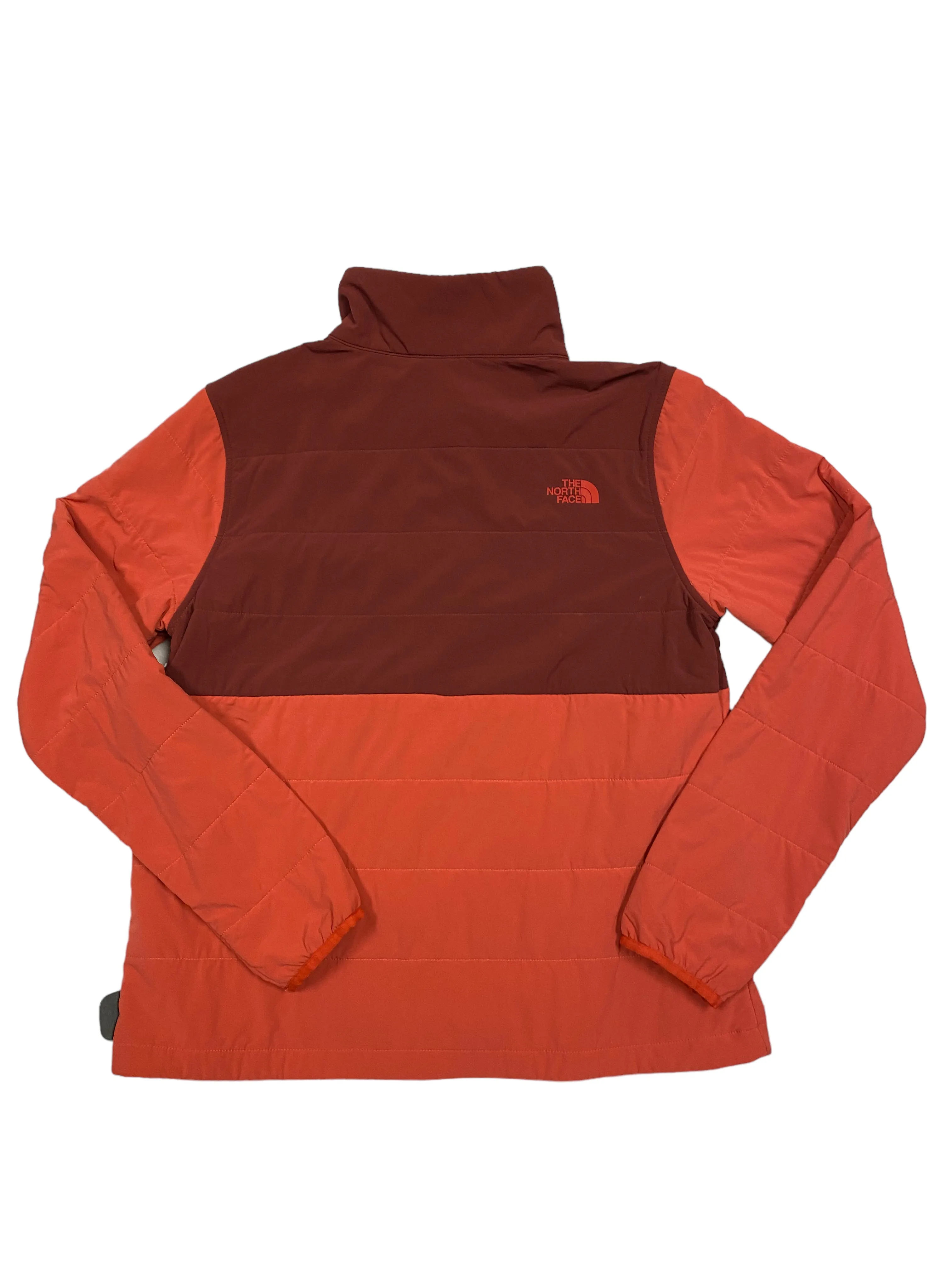 Athletic Jacket By The North Face In Coral, Size: L