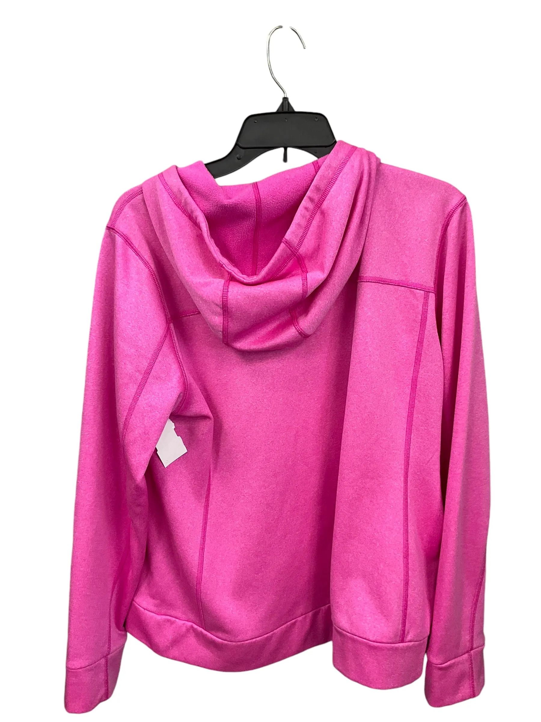 Athletic Jacket By The North Face In Pink, Size: L