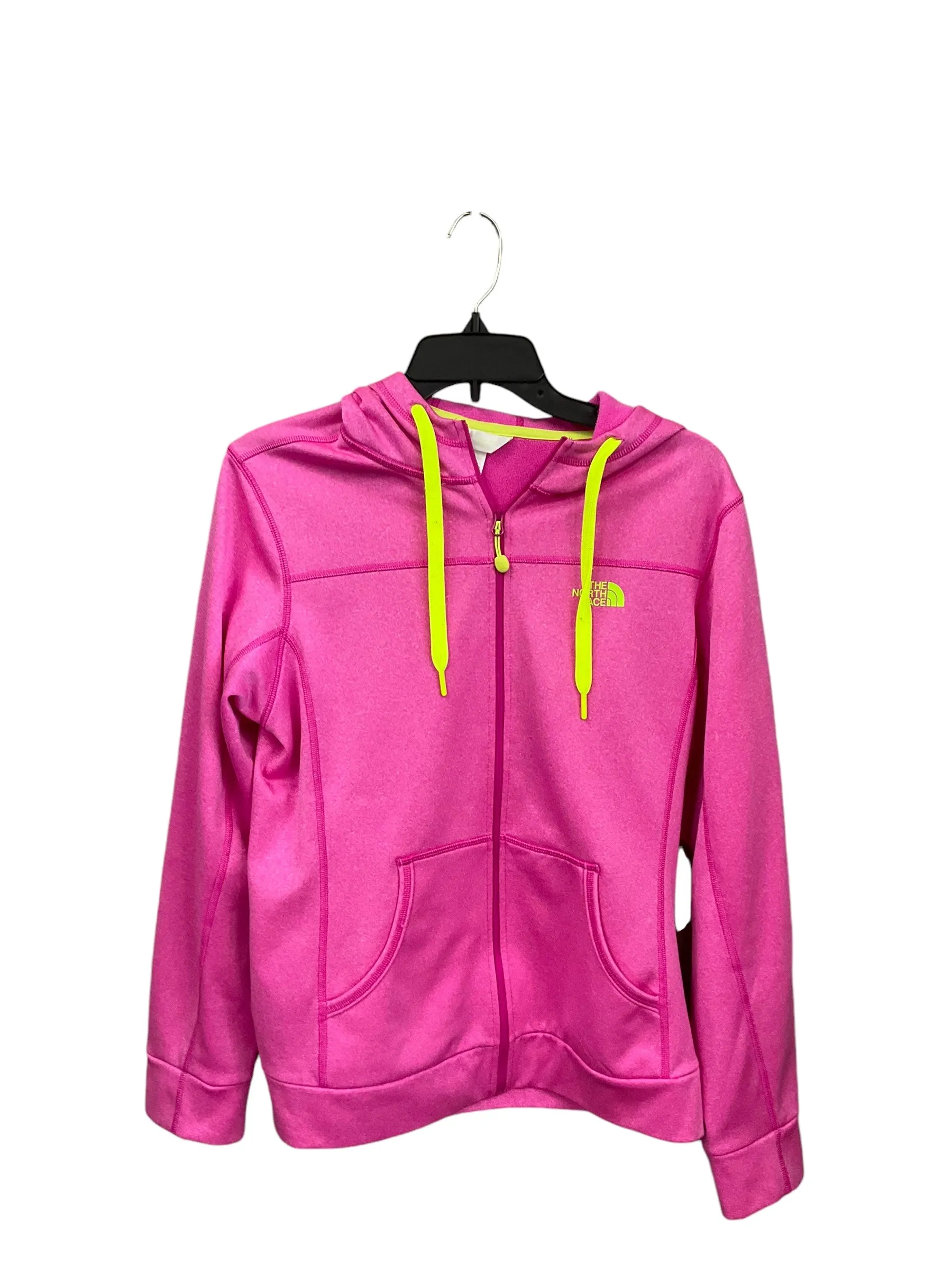 Athletic Jacket By The North Face In Pink, Size: L