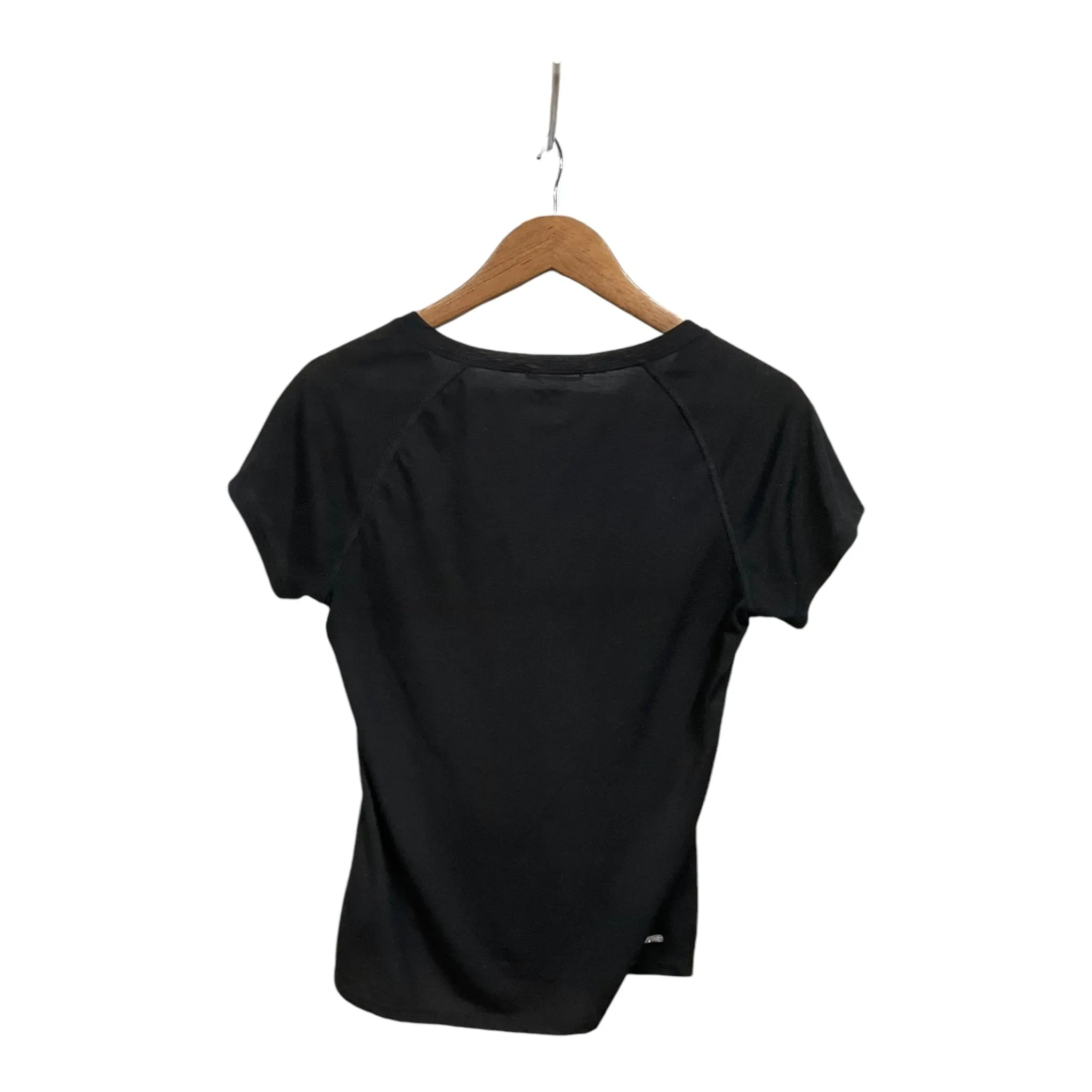 Athletic Top Short Sleeve By The North Face In Black, Size: M
