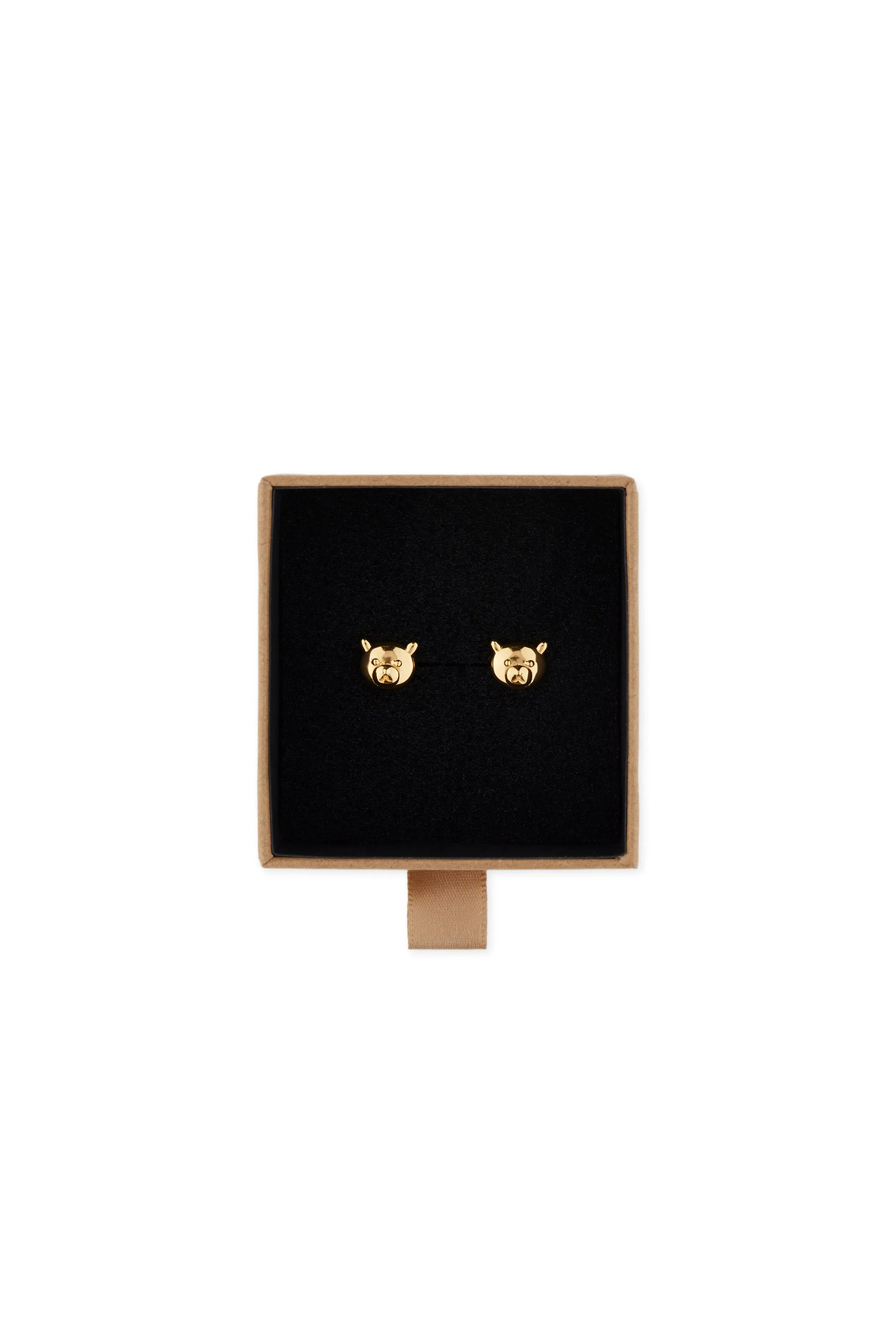 Bear Face Earrings