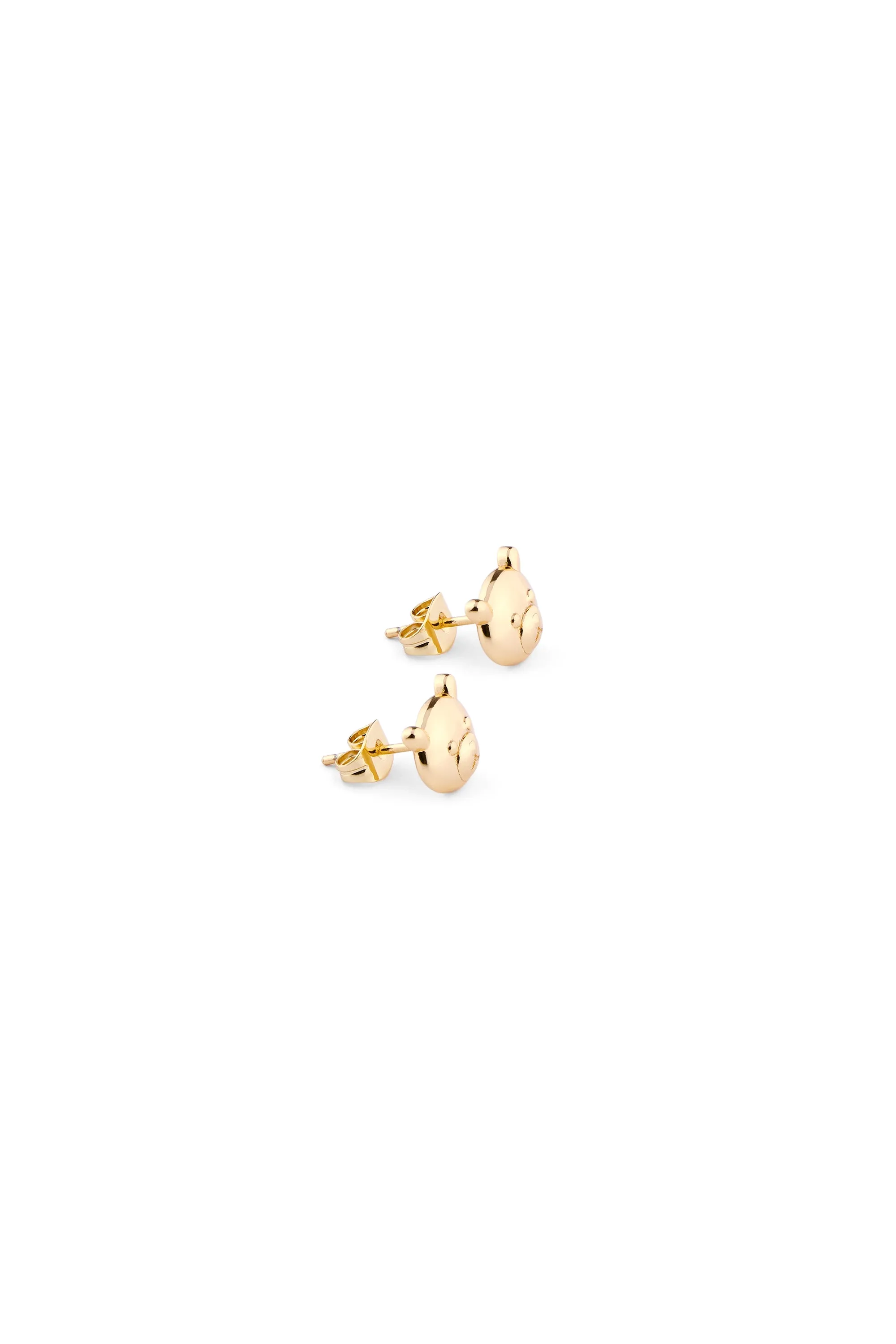 Bear Face Earrings