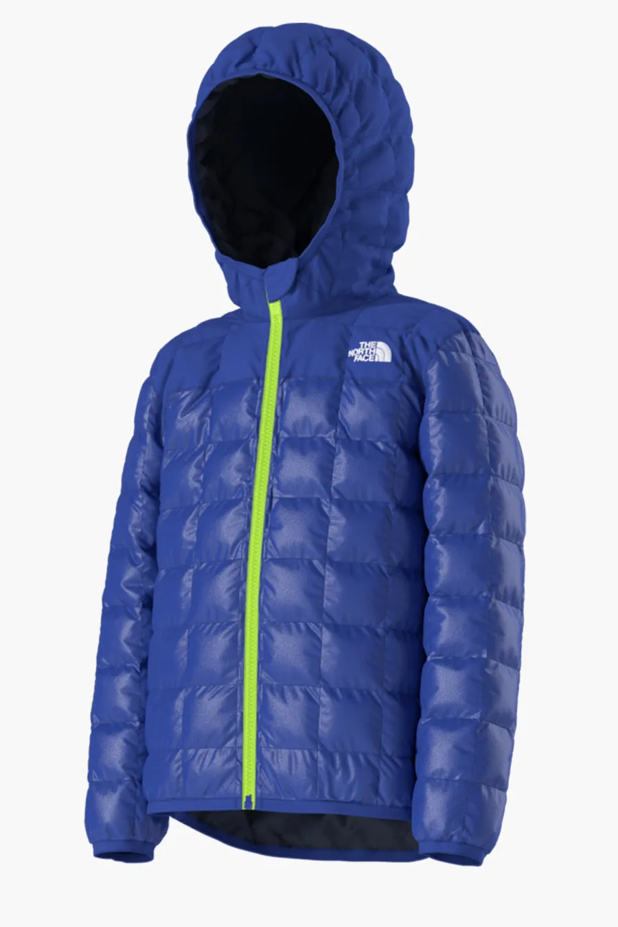 Boys Jacket North Face Reversible Thermoball TNF Blue