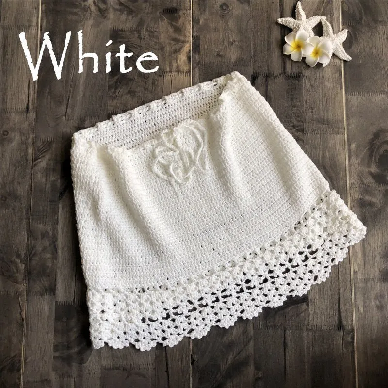 Hand-Woven Beach Bikini Export Swimsuit A- line Skirt Factory Direct