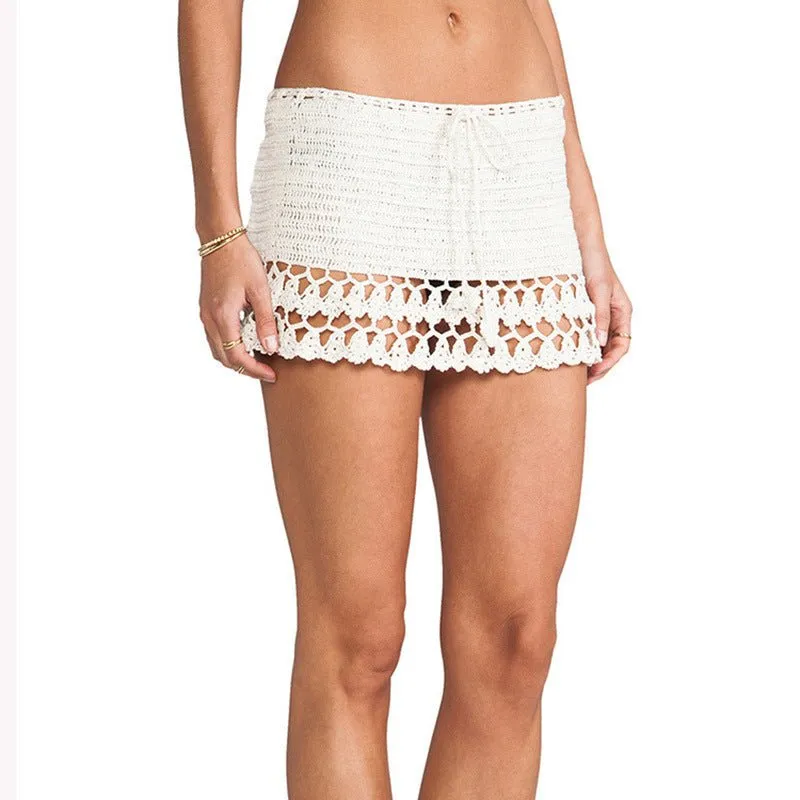 Hand-Woven Beach Bikini Export Swimsuit A- line Skirt Factory Direct