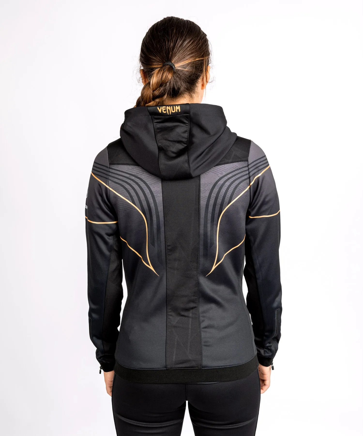 UFC Venum Personalized Authentic Fight Night 2.0 Women's Walkout Hoodie - Champion